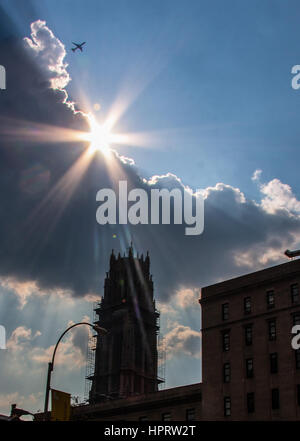 Riverside Church, Harlem, New York USA Banque D'Images