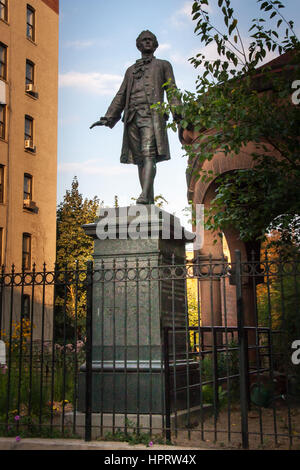 Alexander Hamilton Grange National Memorial, de Harlem à New York. Manhattan, Harlem, Hamilton Heights, Sugar Hill dsitrict, Hamilton Gran Banque D'Images