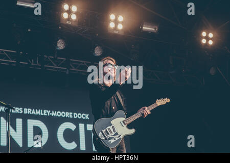 Groupe de crânes en direct au Liverpool Sound City Festival Mai 2016 Banque D'Images