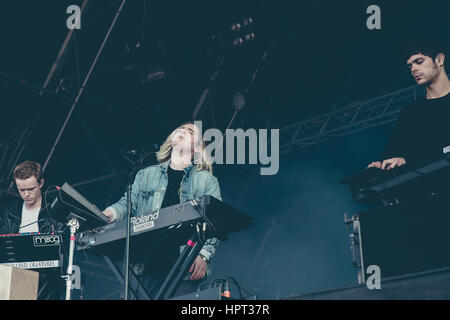 Shura en direct au Liverpool Sound City Festival, le 2016 mai Banque D'Images