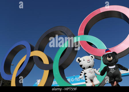 , Le 11 février 2016 : au parc olympique à Gangneung Gangneung, Corée du Sud. Credit : YUTAKA/AFLO SPORT/Alamy Live News Banque D'Images