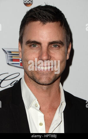 West Hollywood, CA. Feb 23, 2017. Colin Egglesfield illustrée comme Cadillac célèbre Oscar Semaine 2017 à Chateau Marmont à West Hollywood, Californie le 23 février 2017. Crédit : David Edwards/media/Alamy Punch Live News Banque D'Images