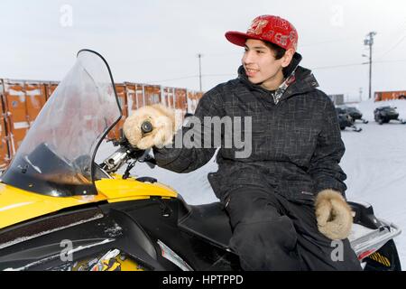 Gjohaven est un territoire inuit dans l'extrême nord du Canada Banque D'Images