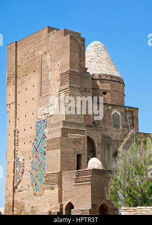 Ruines du palais Ak-Saray de portail, Shakhrisabz, Ouzbékistan Banque D'Images