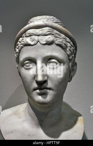 L'impératrice Faustine l'ancien ( Annia Galeria Faustina 100 AD - 140 AD ) était une impératrice romaine et femme de l'empereur romain Antonin le Pieux. Banque D'Images