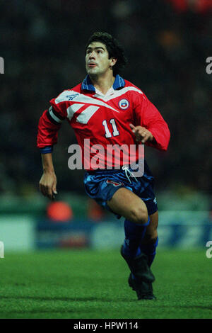 MARCELO SALAS CHILI 12 Février 1998 Banque D'Images