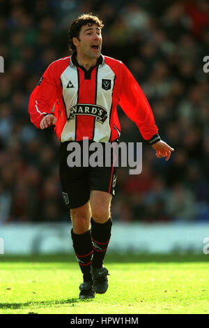 DEAN SAUNDERS SHEFFIELD UNITED FC 24 février 1998 Banque D'Images