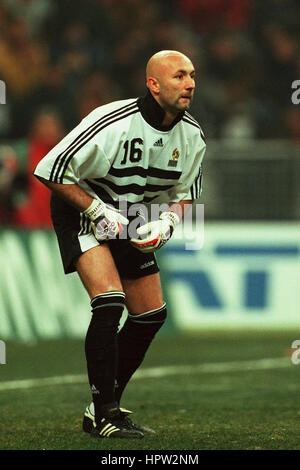 FABIEN BARTHEZ FRANCE & MONACO COMME 03 Février 1998 Banque D'Images