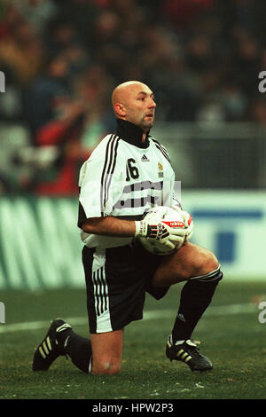 FABIEN BARTHEZ FRANCE & MONACO COMME 03 Février 1998 Banque D'Images