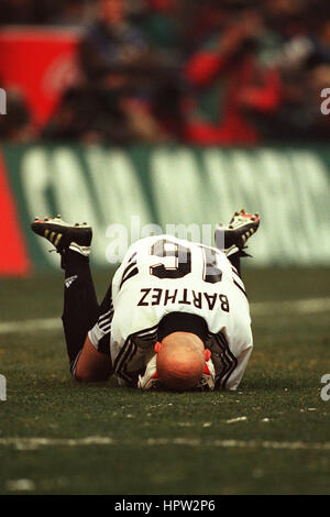 FABIEN BARTHEZ FRANCE & MONACO COMME 03 Février 1998 Banque D'Images