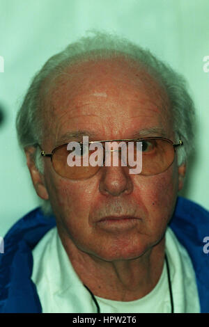 MARIO ZAGALLO BRAZILIAN FOOTBALL MANAGER 18 Février 1998 Banque D'Images