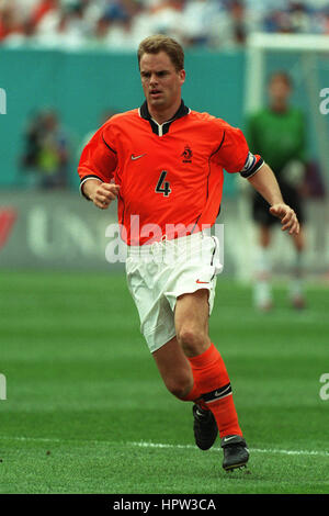 FRANK DE BOER HOLLAND & AJAX 12 Mars 1998 Banque D'Images