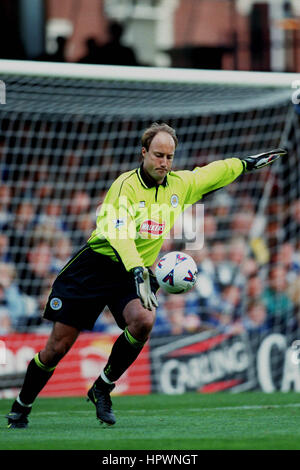 KASEY KELLER Leicester City FC 12 Septembre 1998 Banque D'Images