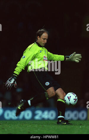 KASEY KELLER Leicester City FC 02 Novembre 1998 Banque D'Images