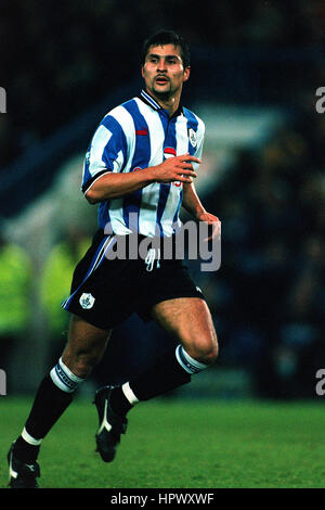 EMERSON THOME SHEFFIELD WEDNESDAY FC 12 Décembre 1998 Banque D'Images