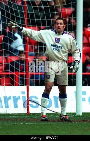 RICHARD WRIGHT IPSWICH TOWN FC 20 Décembre 1998 Banque D'Images