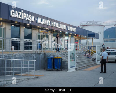 L'AÉROPORT DE GAZIPASA ALANYA TURQUIE Banque D'Images