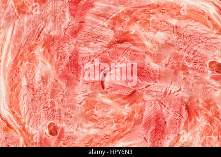 La texture de la viande rouge close up pour votre créativité Banque D'Images