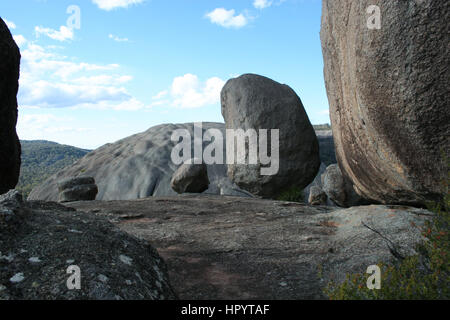 Le Parc National de Girraween Castle Rock, Australie Banque D'Images