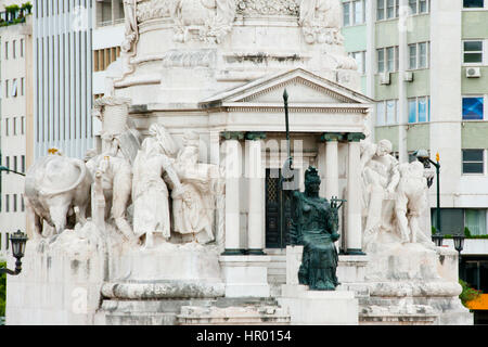 Marquis de Pombal Monument - Lisbonne - Portugal Banque D'Images