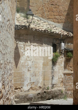 Ruelle de Baeza dans province de Jaén, Andalousie Banque D'Images