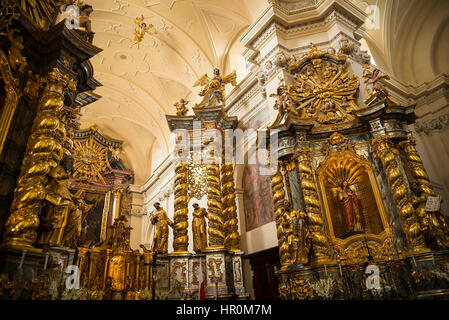 La magnifique église de St Bernard à Cracovie en Pologne Banque D'Images