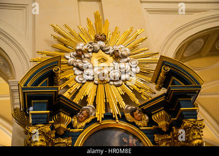 La magnifique église de St Bernard à Cracovie en Pologne Banque D'Images