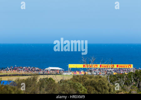 Melbourne, Australie. 26 février 2017. La vue pendant la FIM MOTUL 2017 Championnat du Monde Superbike, l'Australie le 26 février 2017. Crédit : Dave Hewison Sports/Alamy Live News Banque D'Images