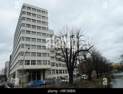 Haus Shell, shell Building, Berlin, le modernisme classique, design 1929, l'architecte Emil Fahrenkamp, Emil, et a effectué des travaux de 1932. Banque D'Images