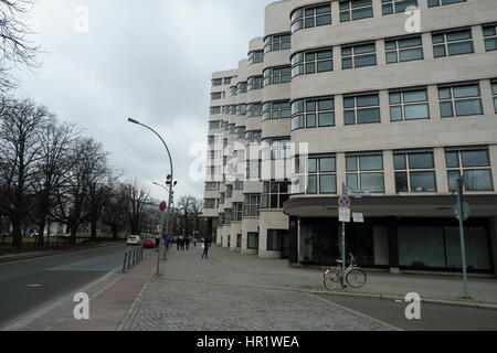 Haus Shell, shell Building, Berlin, le modernisme classique, design 1929, l'architecte Emil Fahrenkamp, Emil, et a effectué des travaux de 1932. Banque D'Images