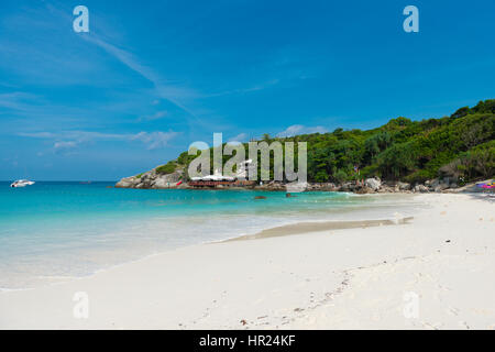 Patok bay plage idyllique de Ko Raya Island, Thaïlande Banque D'Images