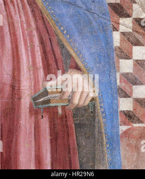 Piero della Francesca - 10. Annonciation (détail) - WGA17585 Banque D'Images