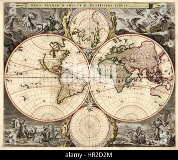 Nouveau et carte précise de l'Organisation mondiale de la BNM179 Banque D'Images