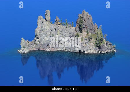 Crater Lake National Park, Oregon Banque D'Images
