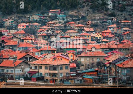 Velingrad - spa capitale de Balkans, Rhodopes, Bulgarie Banque D'Images