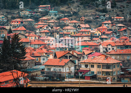 Velingrad - spa capitale de Balkans, Rhodopes, Bulgarie Banque D'Images