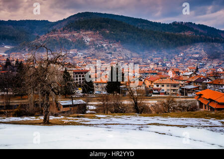 Velingrad - spa capitale de Balkans, Rhodopes, Bulgarie Banque D'Images