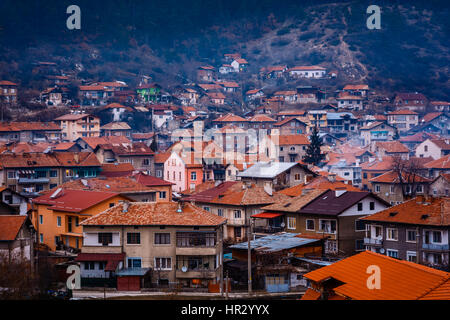 Velingrad - spa capitale de Balkans, Rhodopes, Bulgarie Banque D'Images