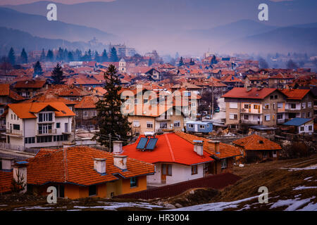 Velingrad - spa capitale de Balkans, Rhodopes, Bulgarie Banque D'Images