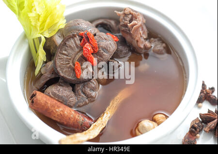 Des plats de la Thaïlande et la Chine une cuisine internationale studio shot Banque D'Images