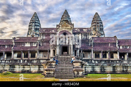 Bakan, le sanctuaire central d'Angkor - Siem Reap, Cambodge Banque D'Images