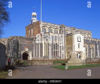 15e siècle Eglise St Mary the Virgin, East Bergholt, dans le Suffolk, Angleterre, Royaume-Uni Banque D'Images
