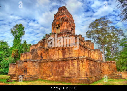 Baksei Chamkrong, un temple hindou au complexe d'Angkor - Cambodge Banque D'Images