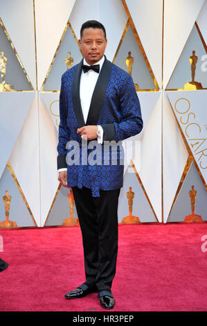 LOS ANGELES, CA - 26 février : Terrence Howard à la 89e Academy Awards au Dolby Theatre de Los Angeles, Californie le 26 février 2017. Credit : mpi99/MediaPunch Banque D'Images