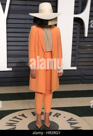 Los Angeles, Californie, USA. Feb 26, 2017. Isa à la Vanity Fair Oscar Party 2017 Le 26 février 2017 à Beverly Hills, Californie. Credit : Mpi99/media/Alamy Punch Live News Banque D'Images