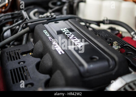 Honda NSX type classique, la baie moteur vtec, dact Banque D'Images