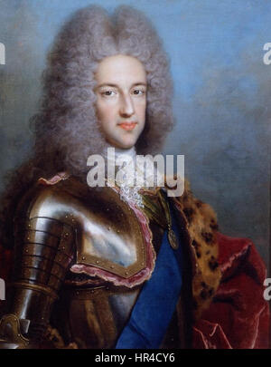 Portrait de James Francis Edward Stuart par Antonio David Banque D'Images