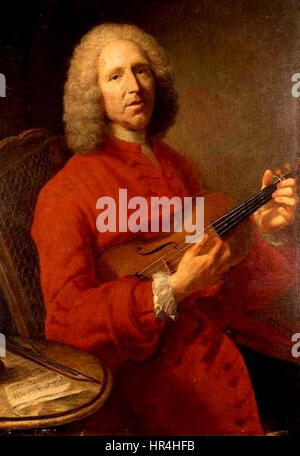 Le portrait de Jean-Philippe Rameau par Joseph Aved représente dignement le célèbre compositeur français, reflétant sa stature dans le monde de la musique classique. L’œuvre met en évidence l’équilibre délicat entre réalisme et élégance artistique dans les portraits du XVIIIe siècle. Banque D'Images