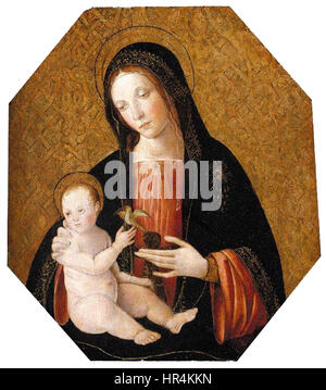 Pinturicchio, Vierge à l'enfant, collection privée Banque D'Images