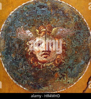 Pompéi - Casa dei Vettii - Gorgo Banque D'Images